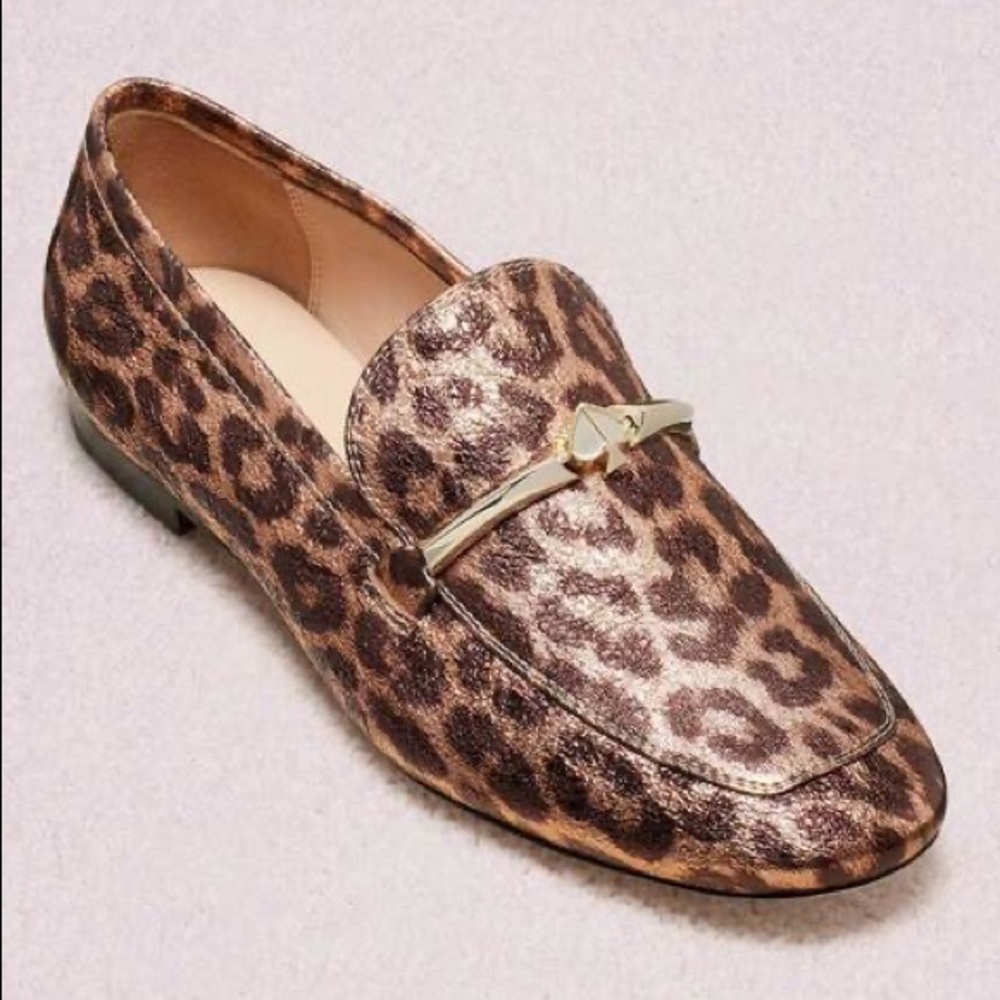 KATE SPADE Lana Flats In Bronze Leopard
